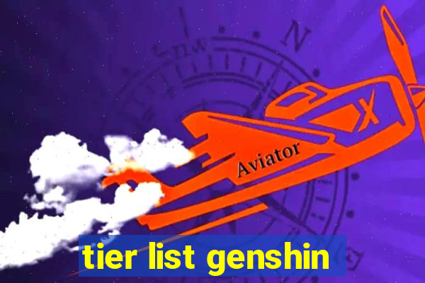 tier list genshin